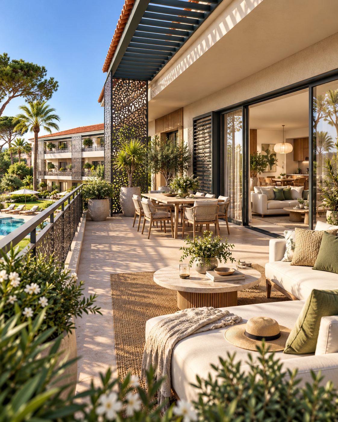 T4 d’Exception — Terrasses & Piscine — Saint-Tropez · Place des Lices · 134,76 m²