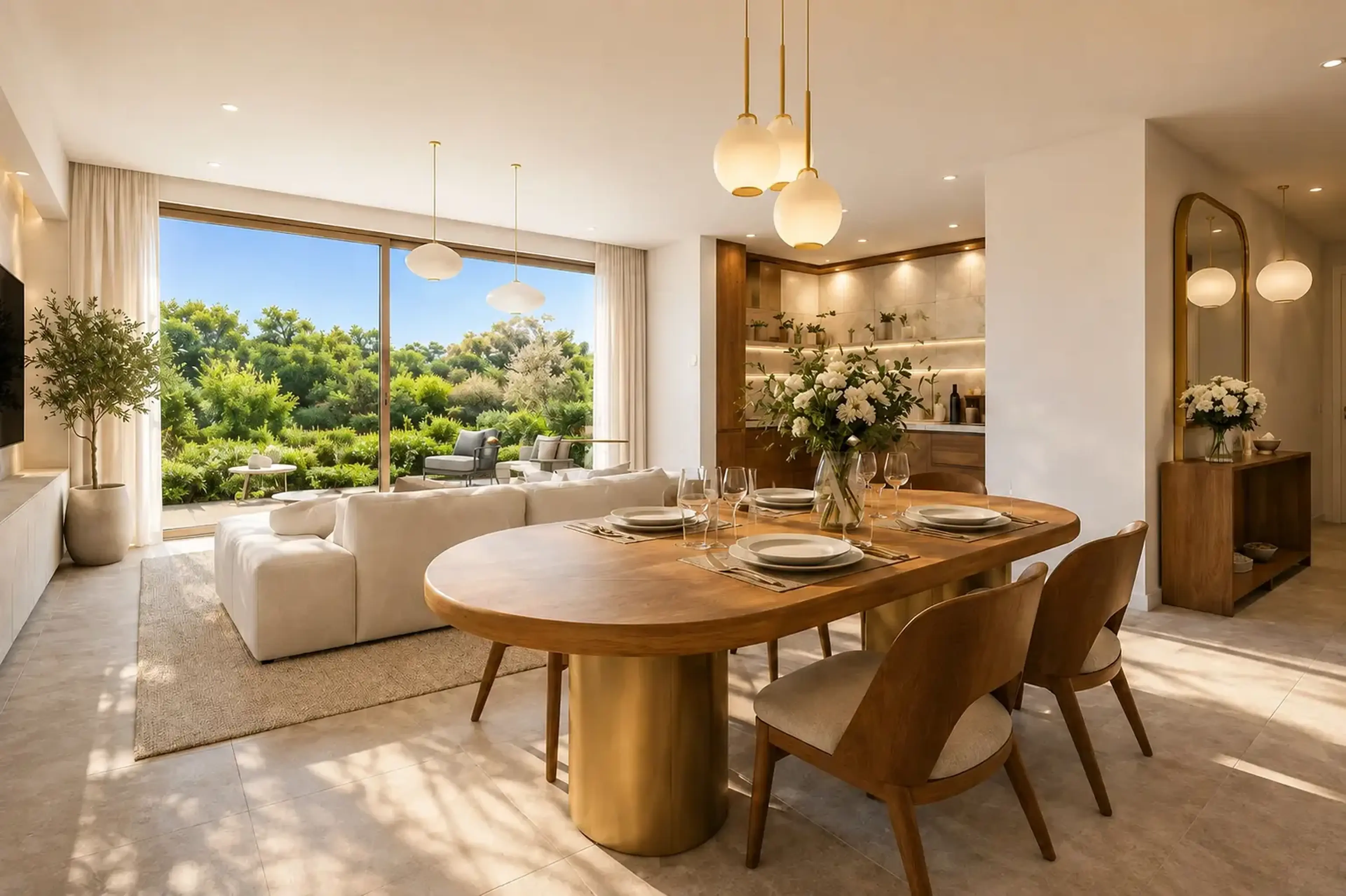 T4 avec jardin de plus de 200 m² — Saint-Tropez · Deux terrasses · Jardin privatif · Prestations haut de gamme