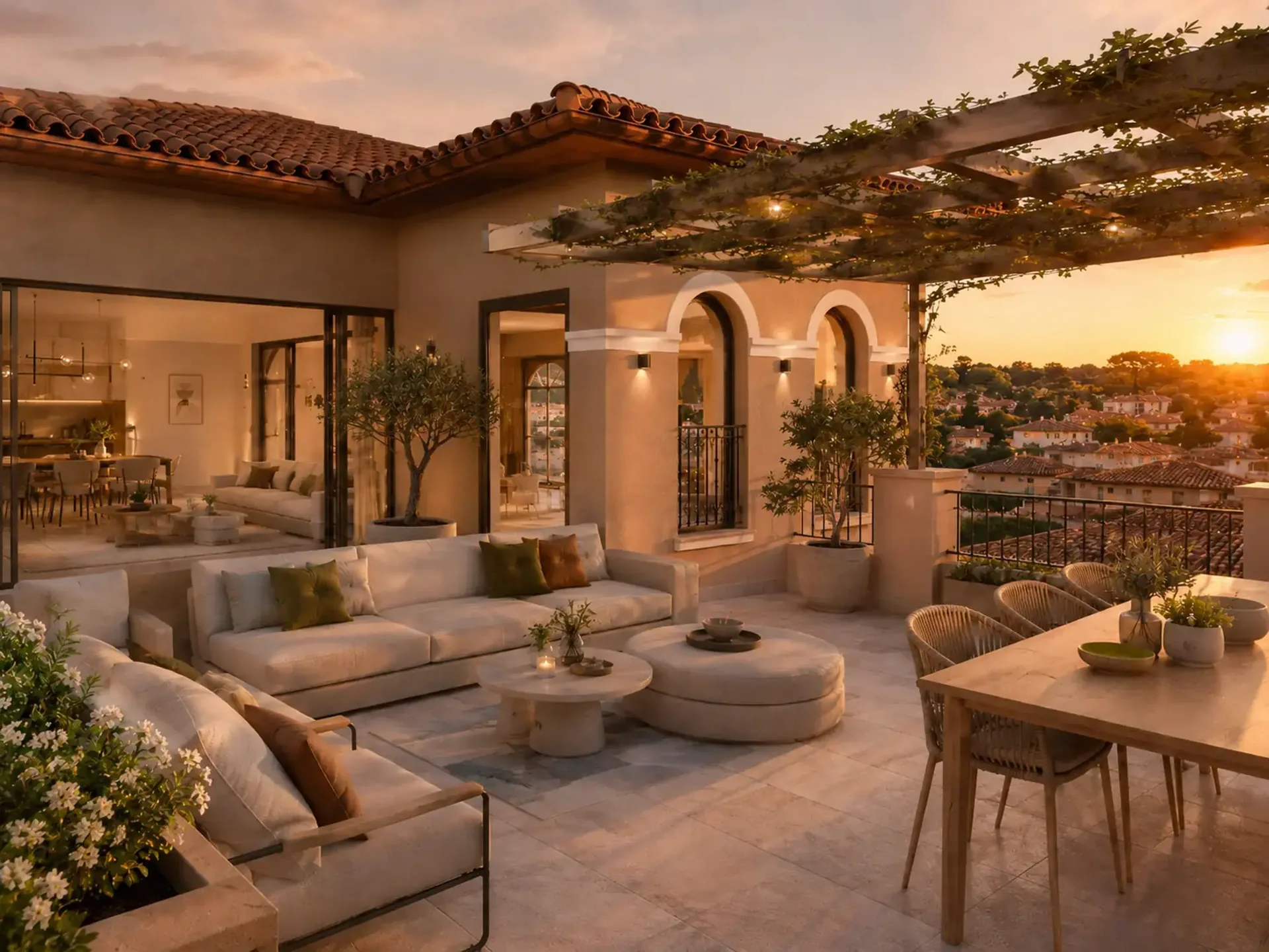 Penthouse La Victorienne — Dernier Étage Privatif — Bandol · 152 m² · Terrasse 47 m²
