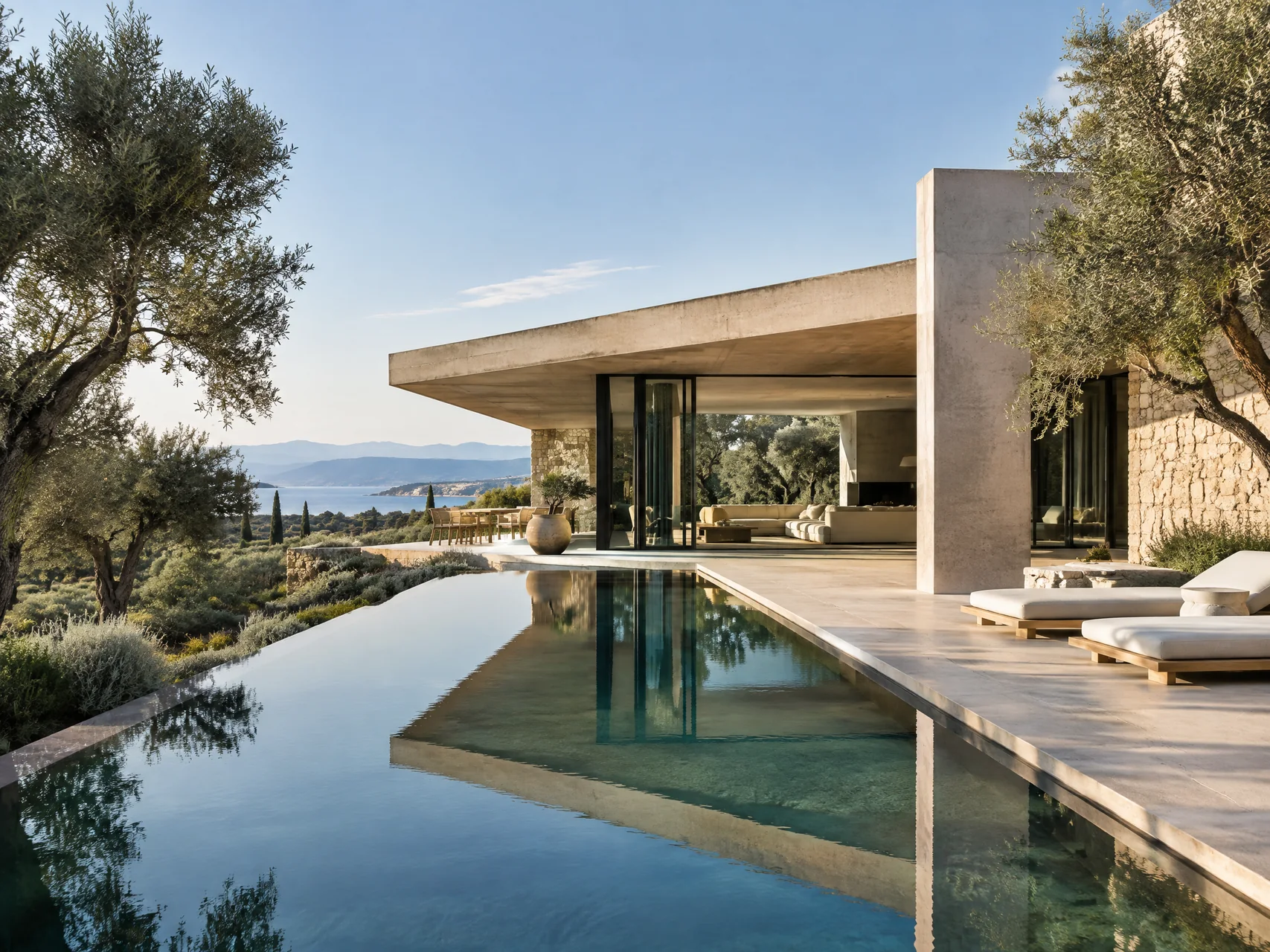 Visuel d’illustration IA : architectures contemporaines
