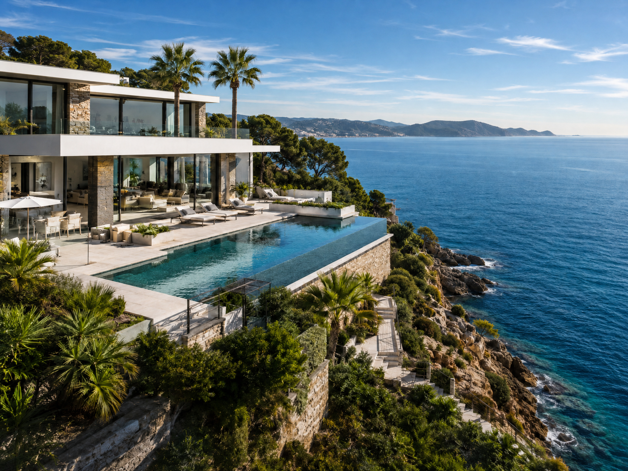 Recherche — Villa Premier Rang Mer — Carqueiranne · Toulon · La Garde · 5-10M€